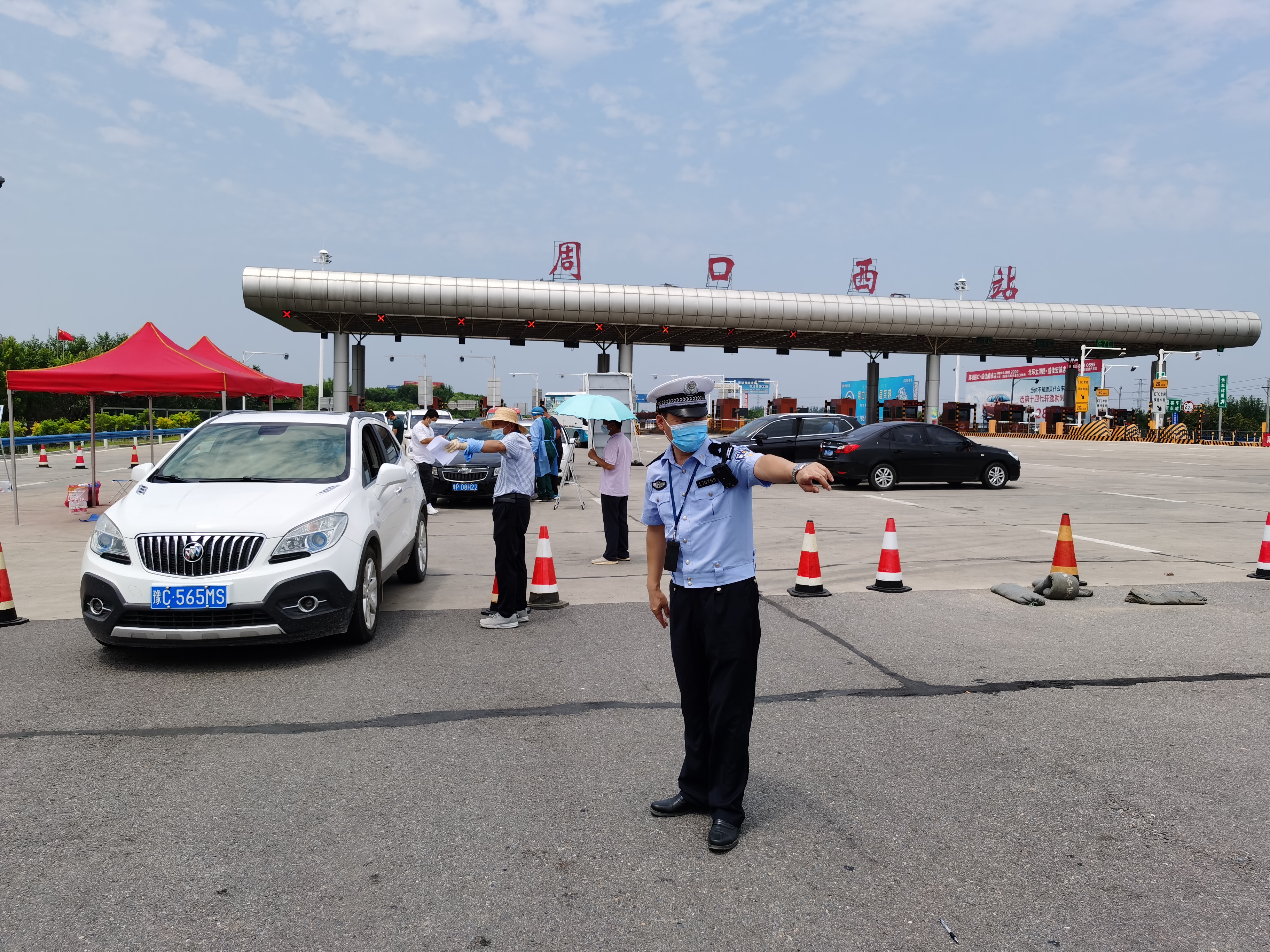 学党史办实事王凯伟用心守护周口西大门