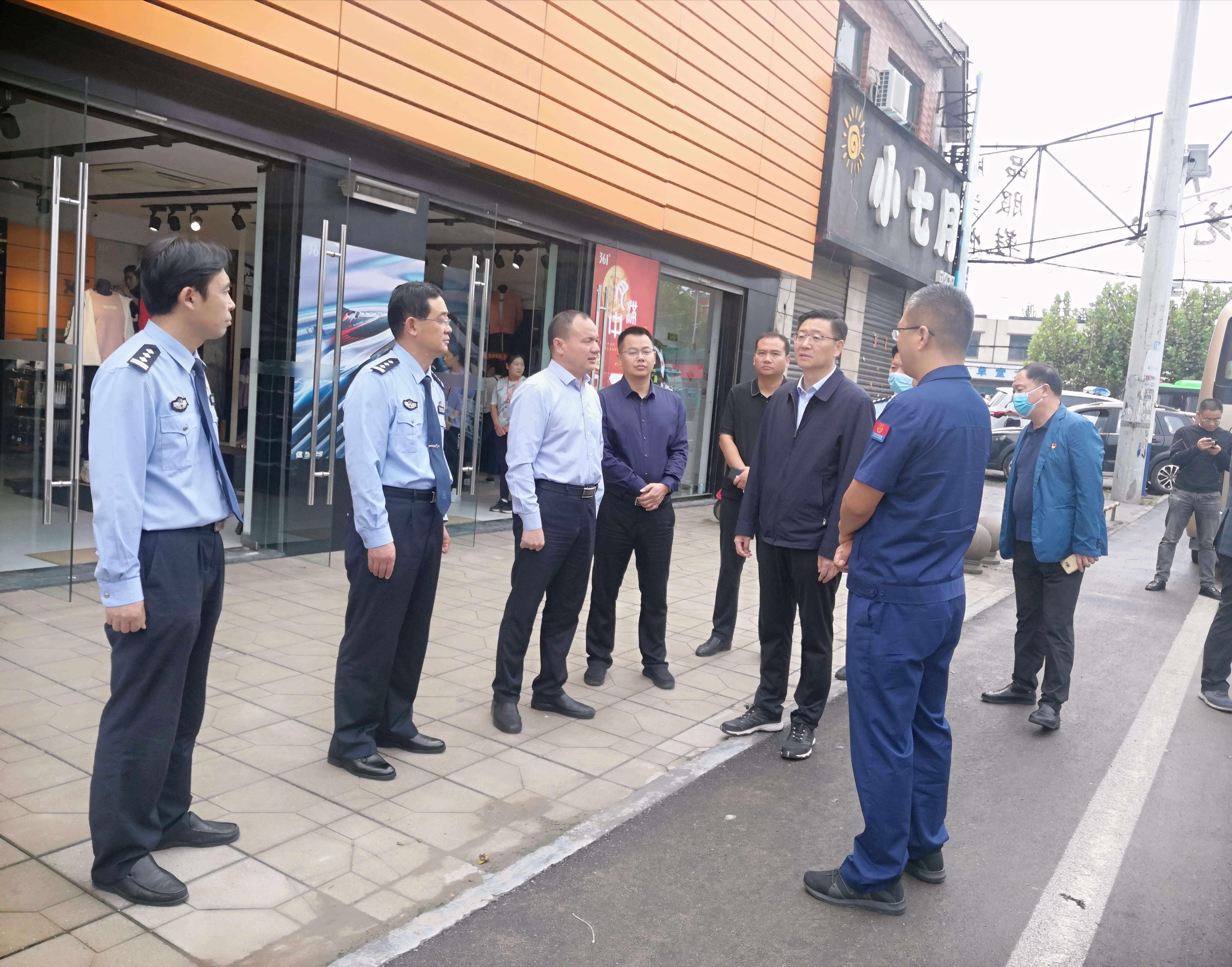 安阳县委书记王红兵调研中秋节期间全县交通消防安全工作