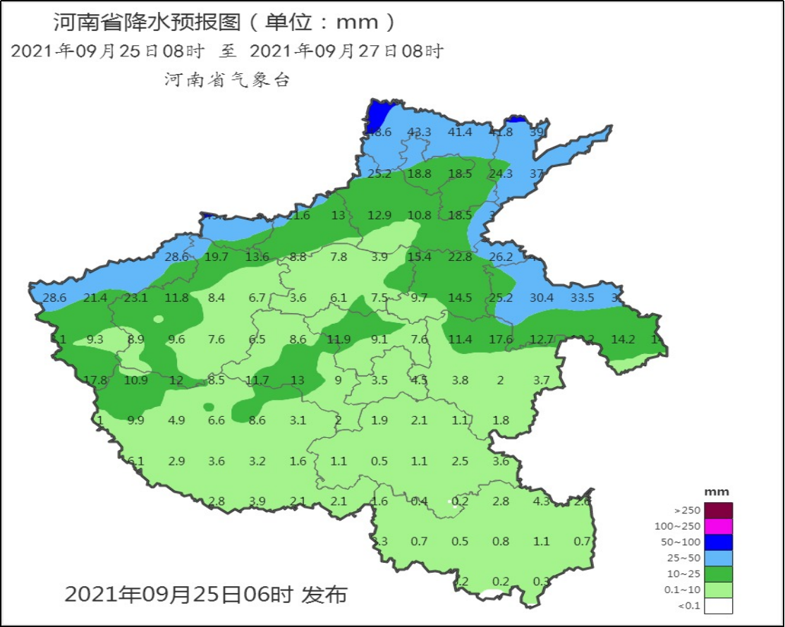 河南省年降水量图图片