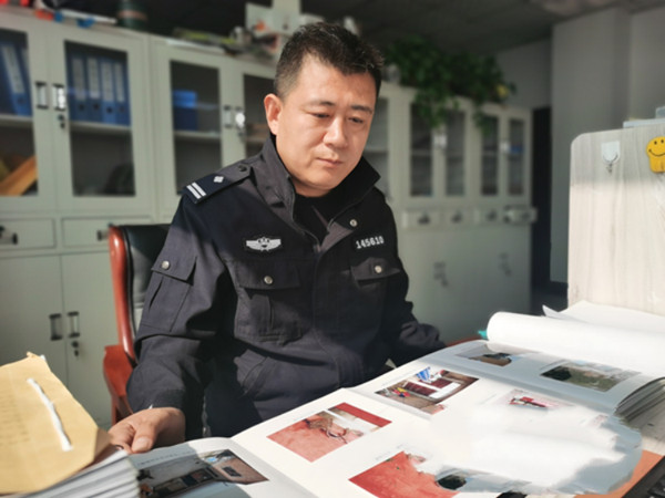 范县公安局刑警大队大要案中队中队长张越当好人民群众的保护神