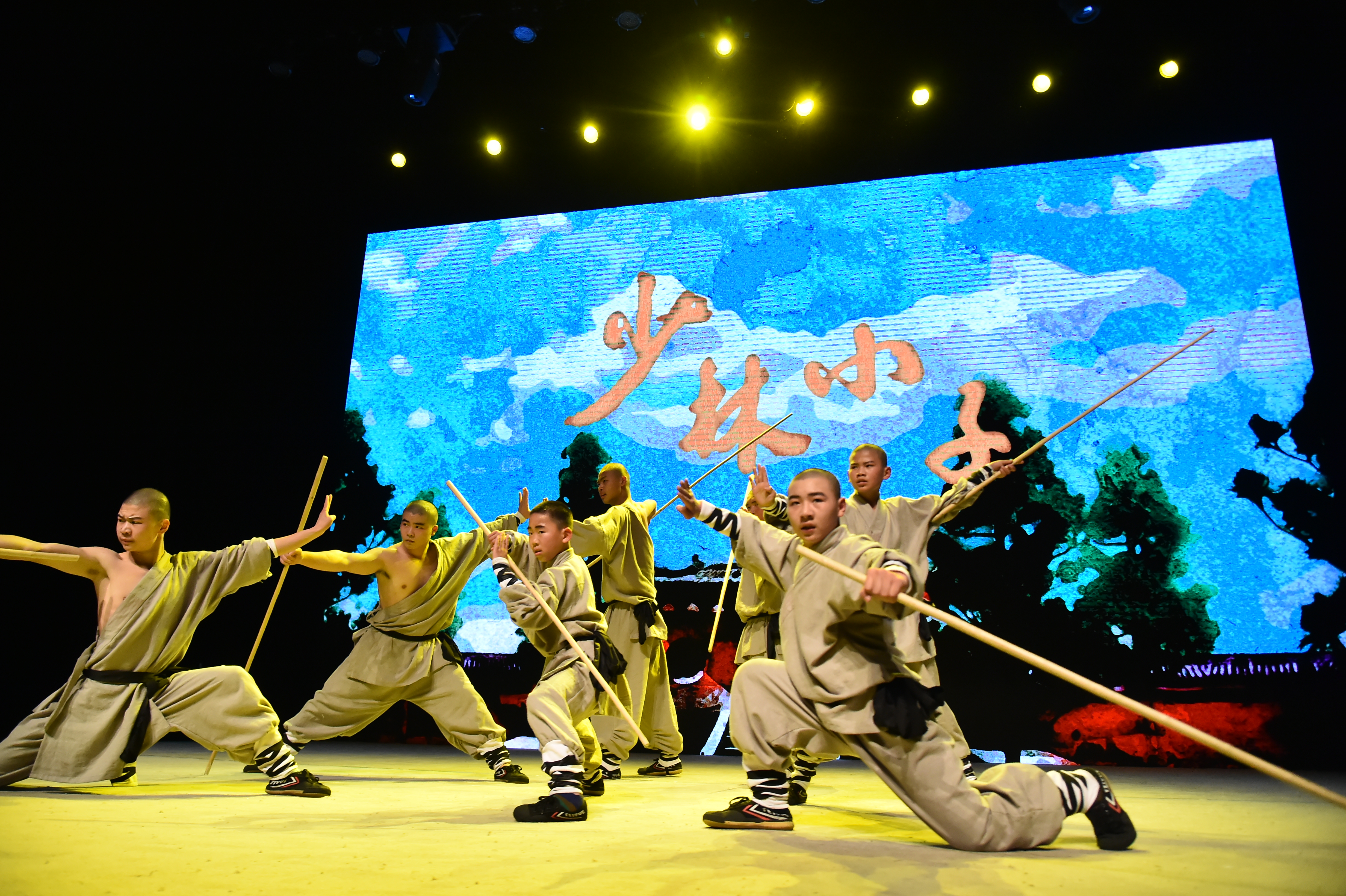 少林小子上海震撼上演老家河南功夫品牌再出精品