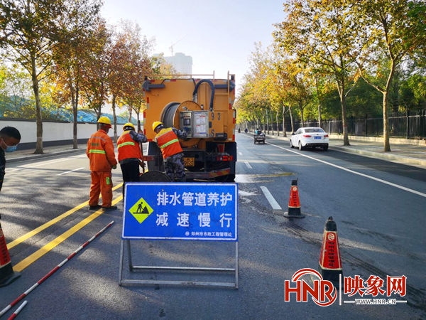 郑州市政开展冬季大疏挖 全力贯通市区排水管网