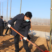 尉氏县组织开展冬季全民义务植树活动
