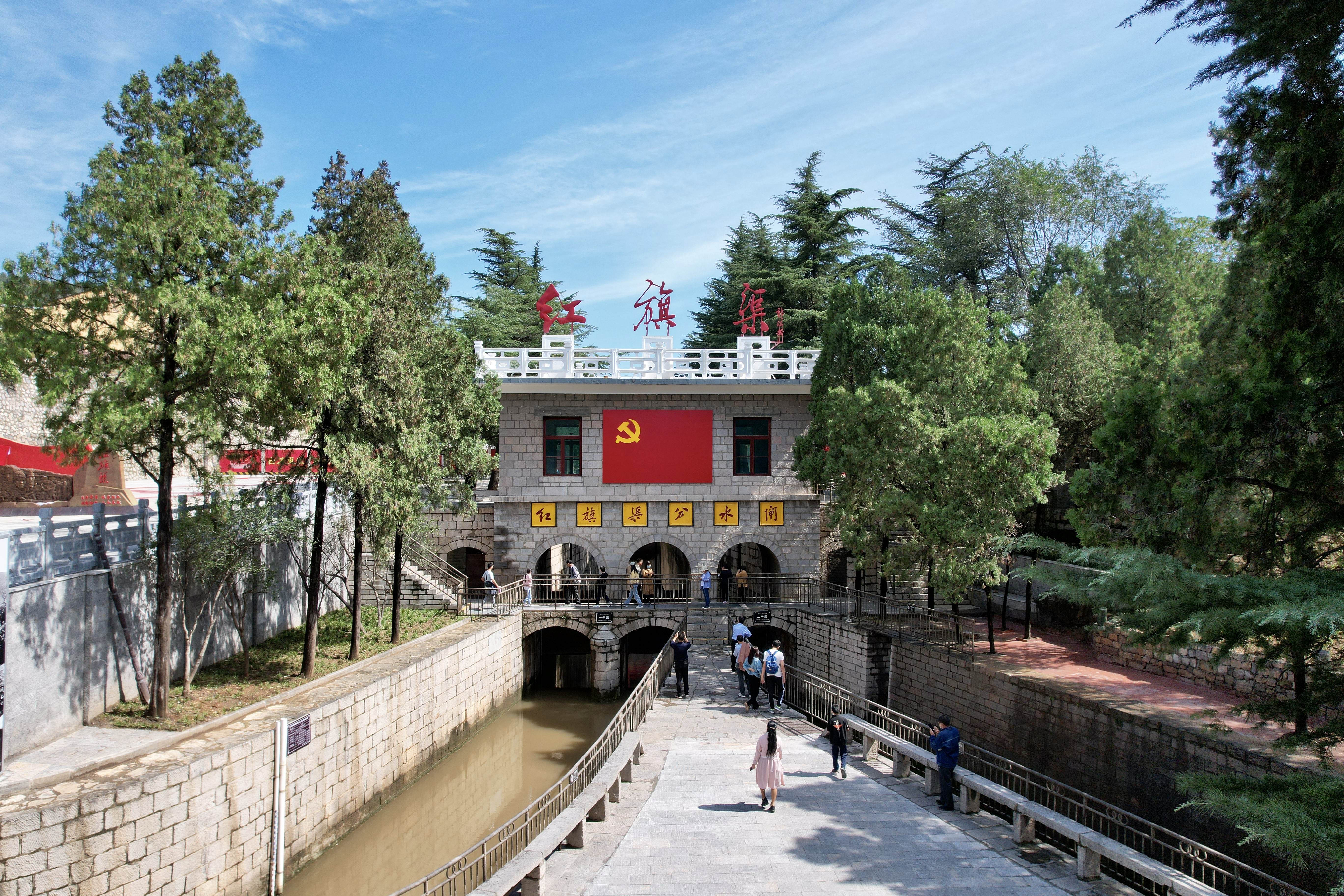 林州红旗渠景区图片
