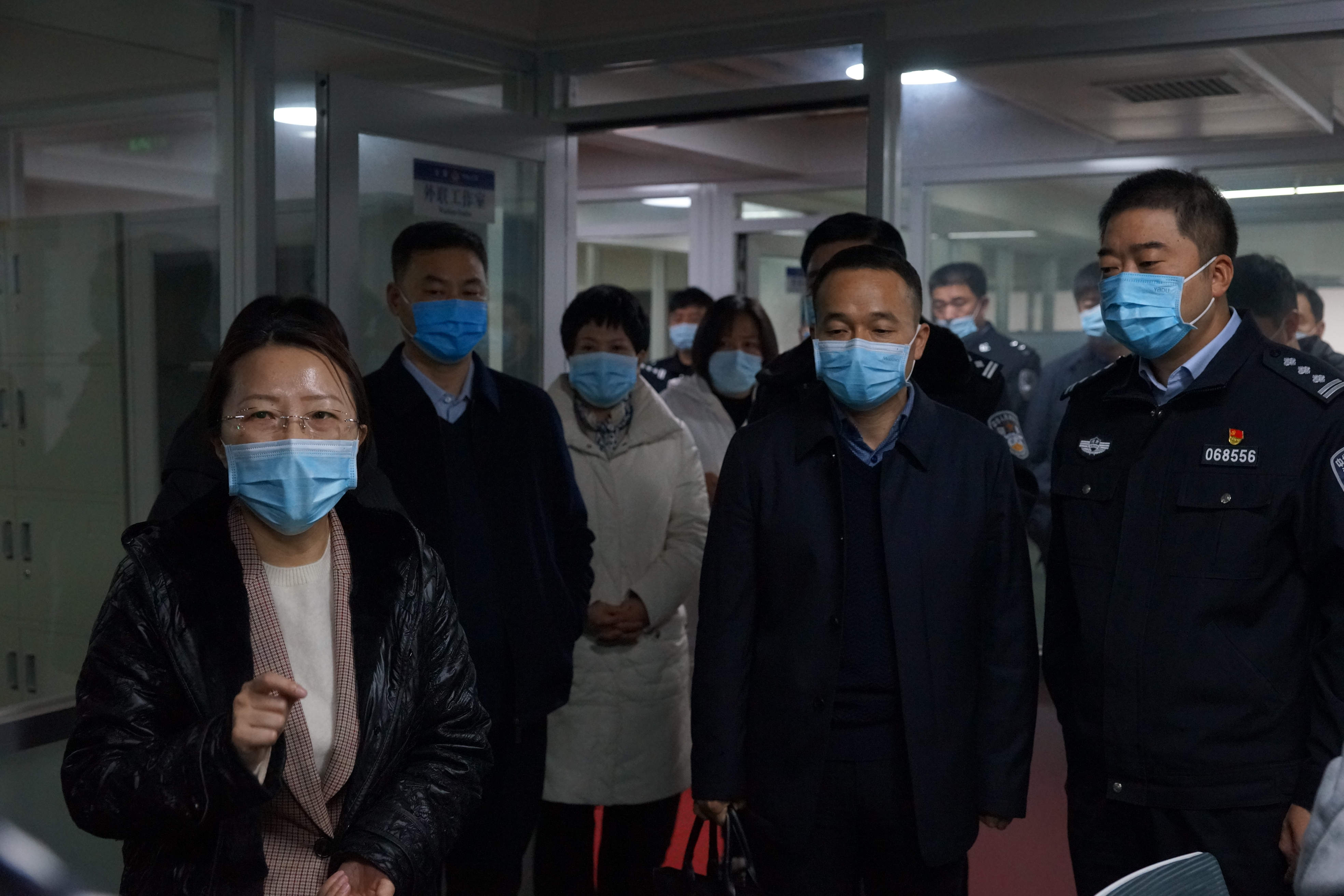 项城市委书记赵丹到项城市公安局看望慰问民警辅警