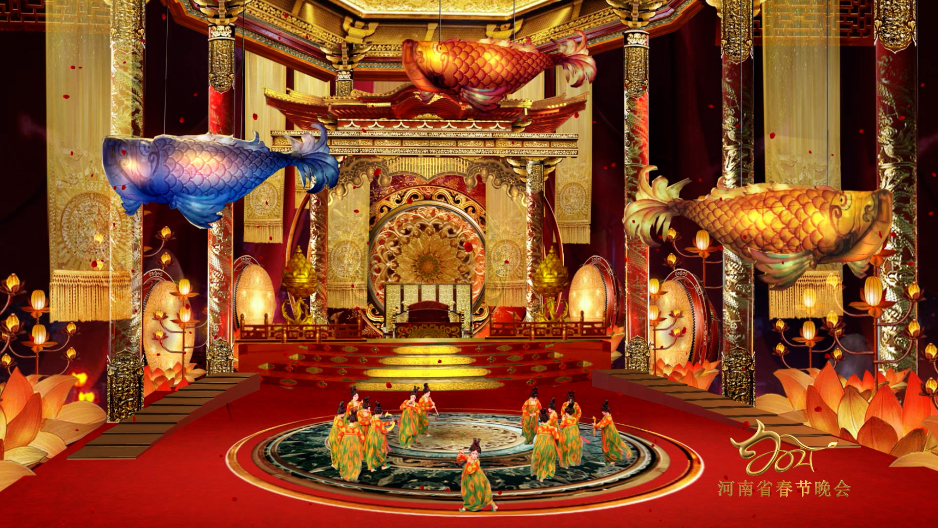 唐宫文创x时尚芭莎xhefang珠宝丨梦回唐宫奇妙夜蝶唇轻启贺新春