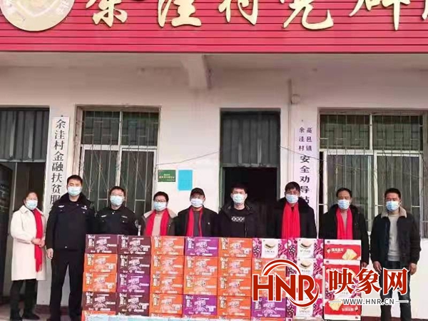 泌阳县高邑镇：捐赠抗疫物资 助力“战疫”一线