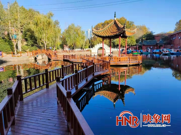 漯河市人民公园：“虎虎生威”迎新年