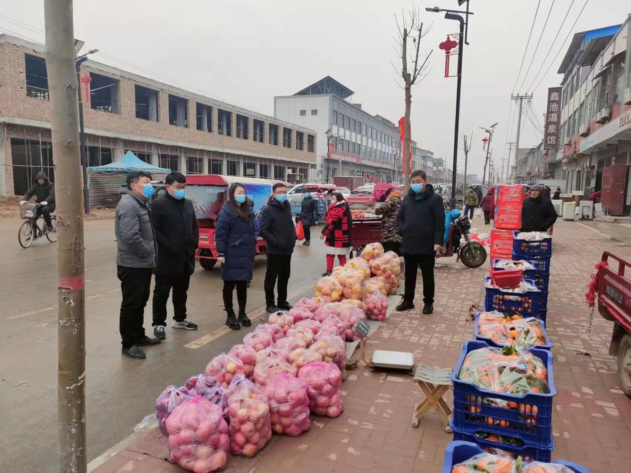 杞县高阳镇开展流动摊位集中整治行动