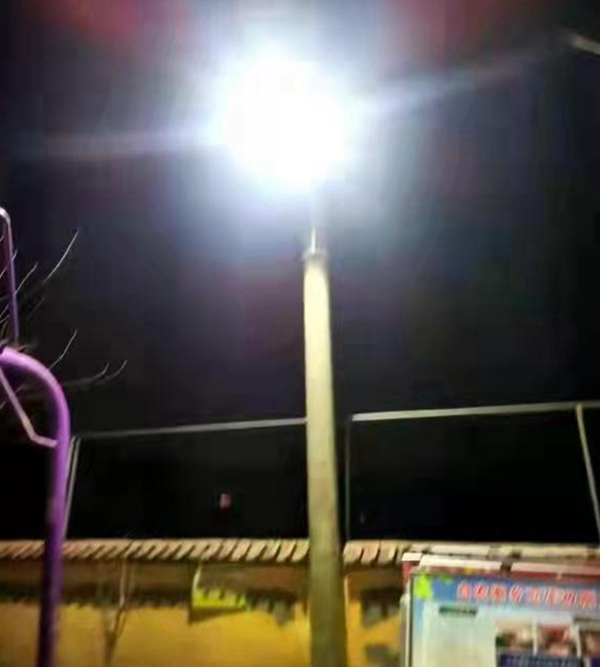 我为群众办实事l小路灯照亮幸福路，温暖百姓心
