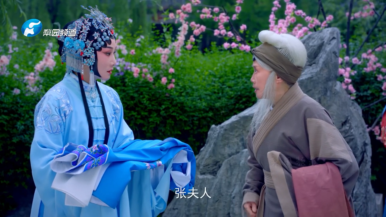 豫剧电影新桃花庵十六年来初闻夫君下落