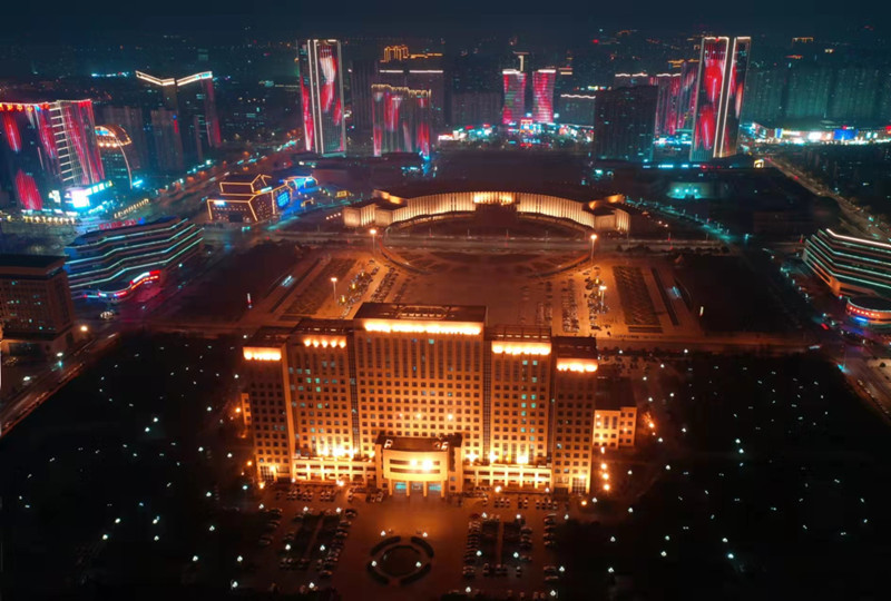 河南新乡亮化美化夜景宜人