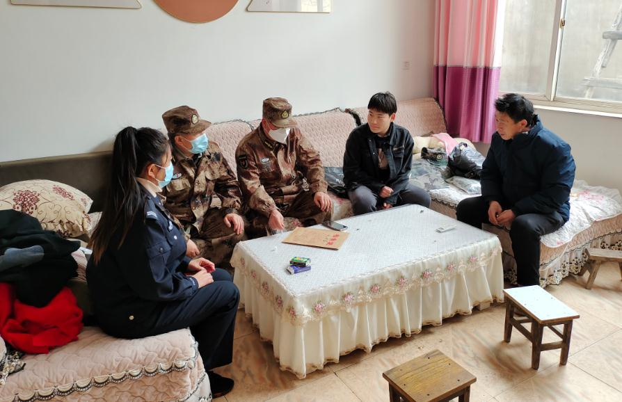 安阳县征兵家访面对面从严从实把好关