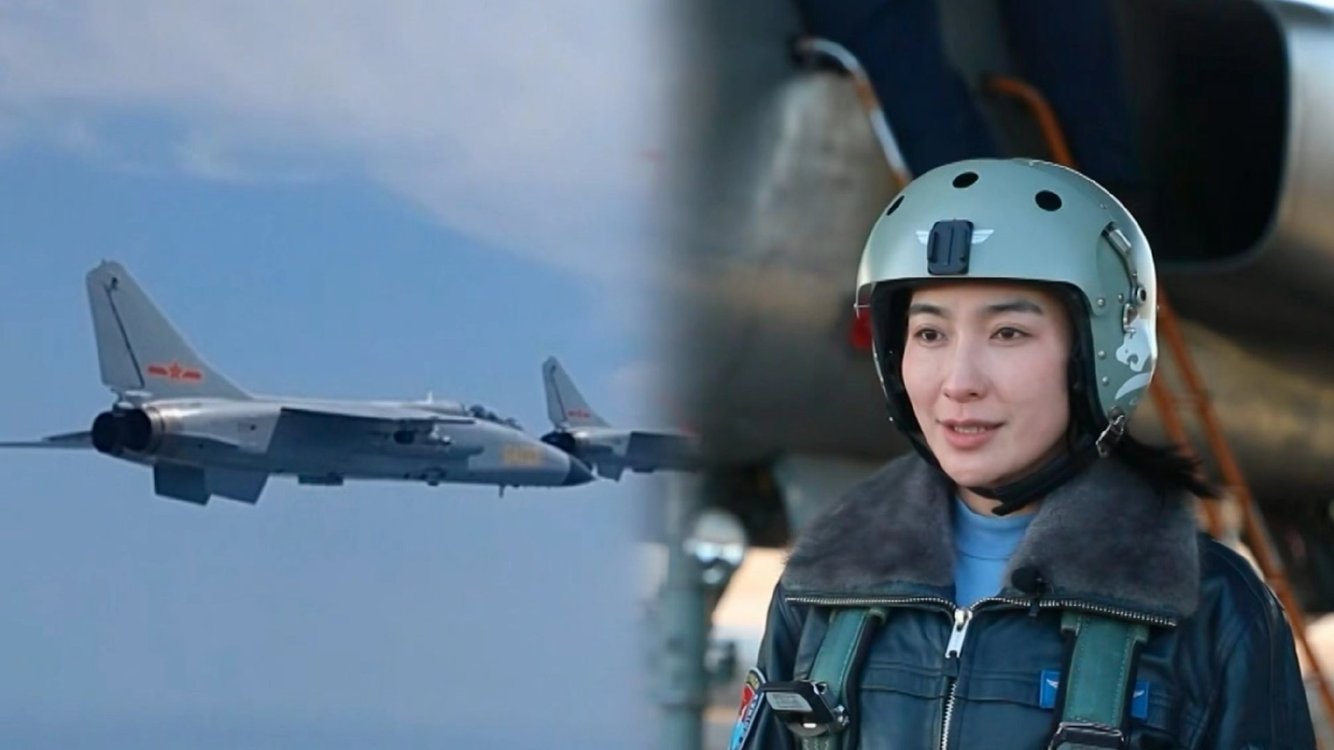 致敬我军首批驾驶飞豹战机的女飞行员