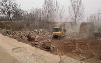 按下人居环境整治“美颜键” 淇滨区上峪乡残垣断壁变花园、果园和菜园