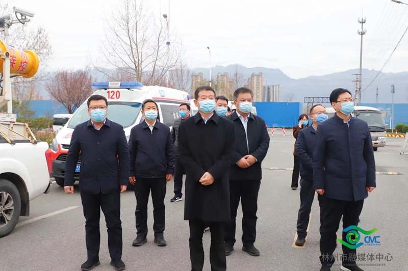 安阳林州市委书记王宝玉现场观摩指导新冠肺炎疫情防控应急演练工作