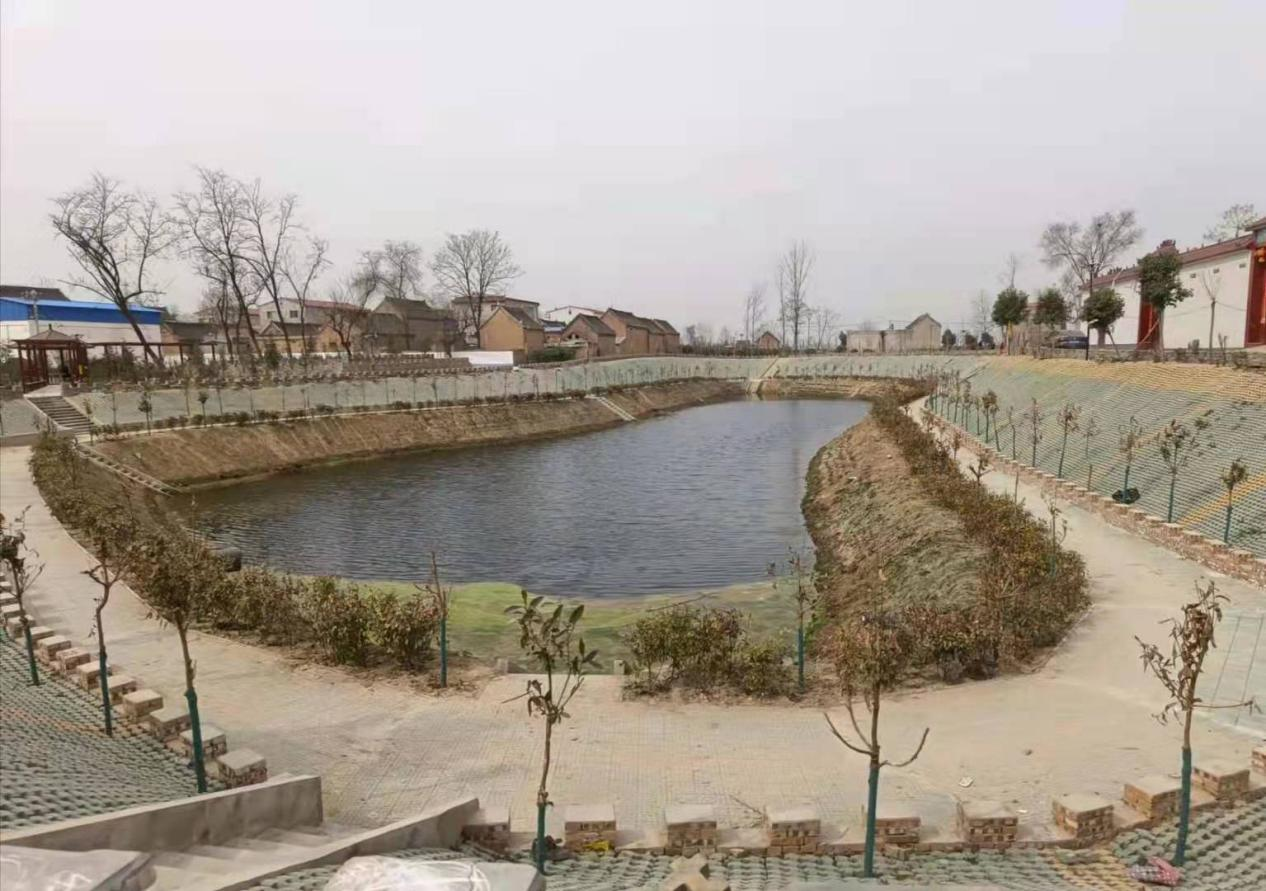 杞县湖岗乡栽下一棵树打造一片景