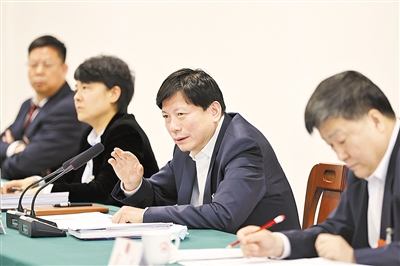 新乡市委书记李卫东参加封丘县代表团审议