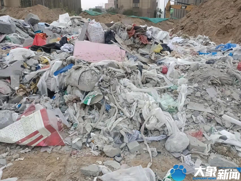 石块、塑料、厨余垃圾......商丘示范区出现一违规垃圾填埋点，周边居民苦不堪言