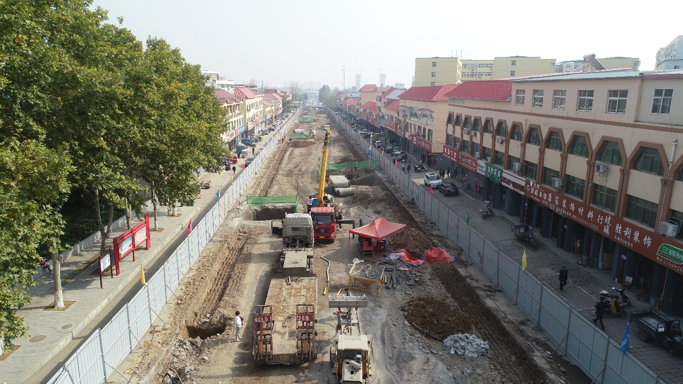 洛阳市新安县磁涧镇加快集镇建设赋能乡村振兴