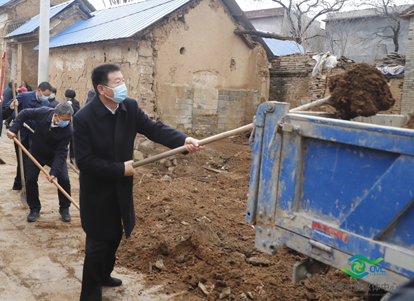 林州市委书记王宝玉到合涧调研疫情防控和治理六乱开展六清工作