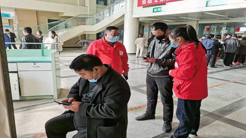 安阳市殷都区水冶街道开展新冠疫苗第三针接种宣传工作