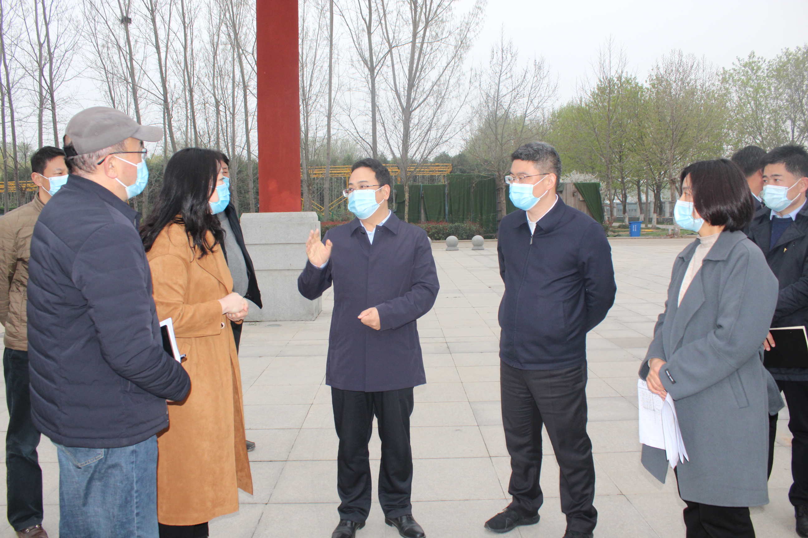 通许县委书记张云涛到长智镇调研重点项目建设工作