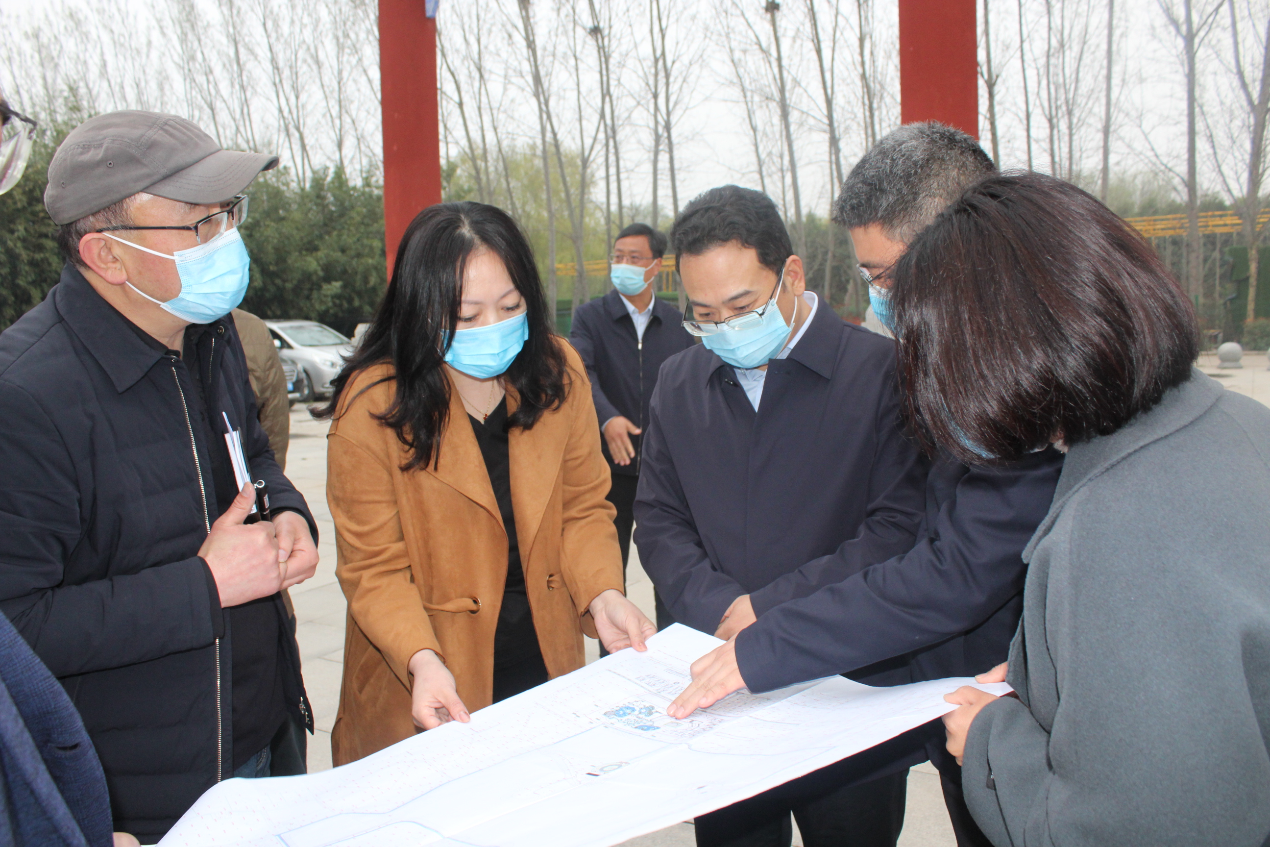 通许县委书记张云涛到长智镇调研重点项目建设工作