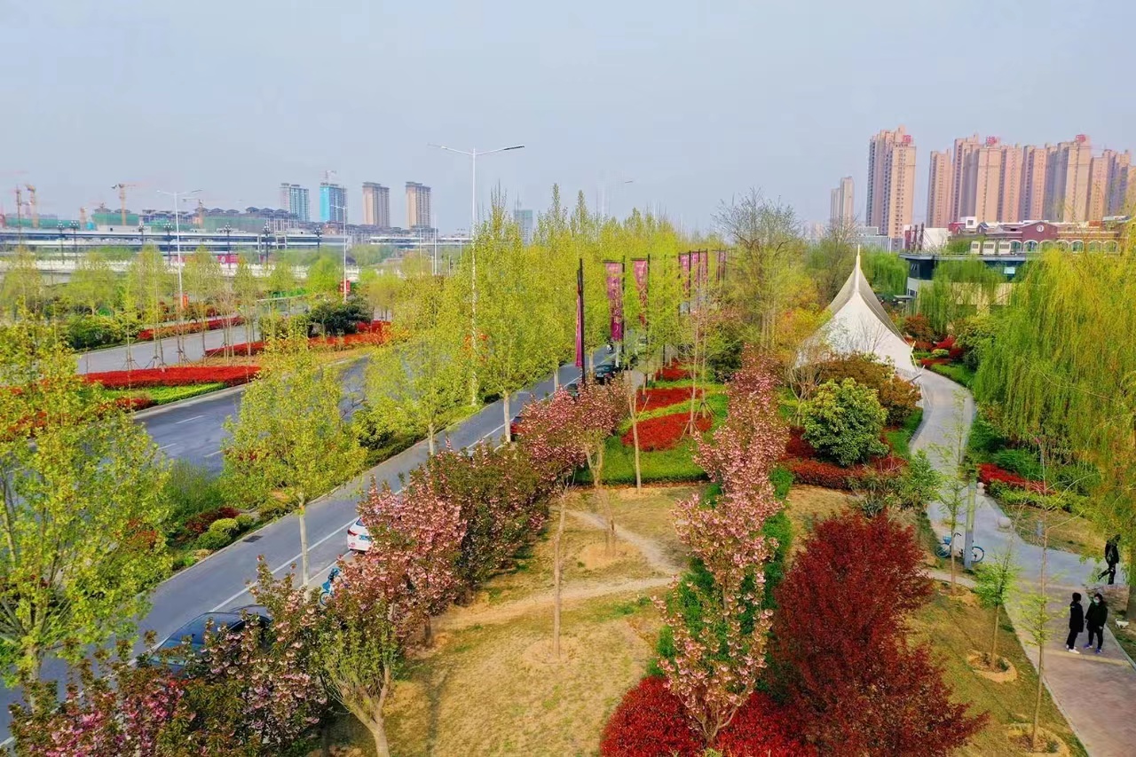 濮阳市龙湖公园位置图片