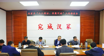 南阳市宛城区汉冢乡全面推进“人人持证 技能河南”建设工作