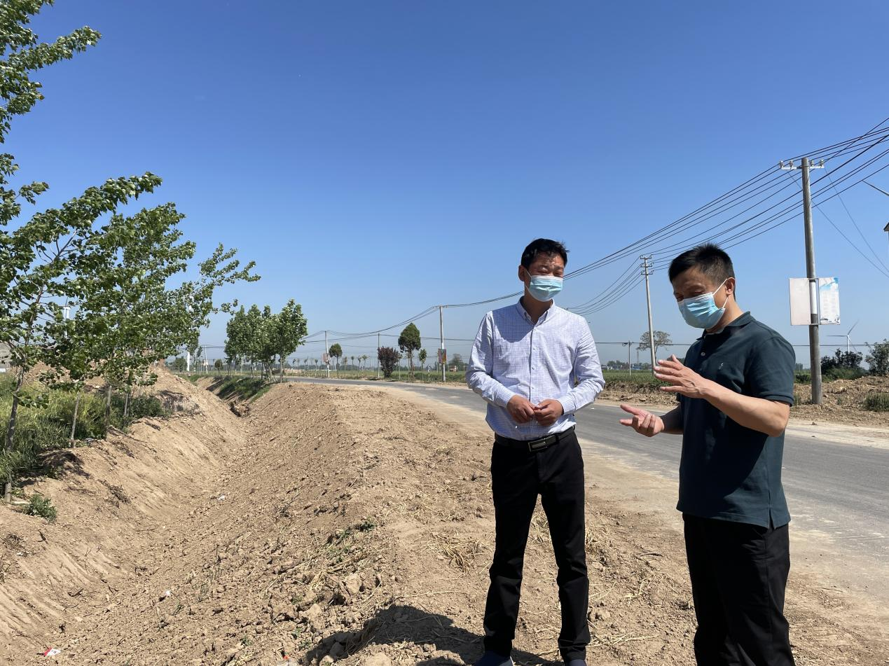 通许县领导朱家海到玉皇庙镇指导工作