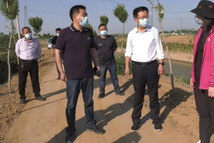 汤阴县副县长李宏杰调研水生态环境保护工作