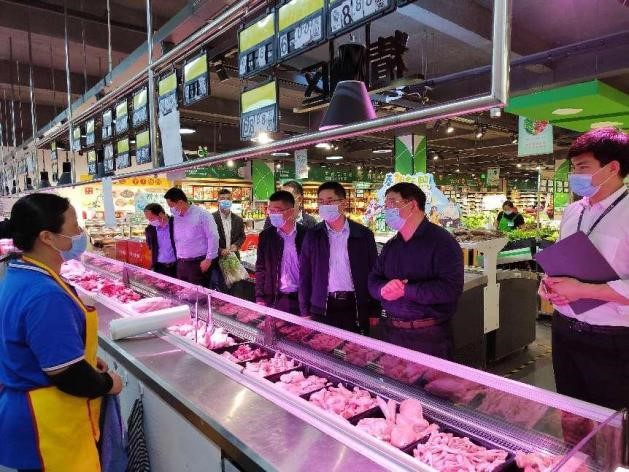 固始县领导郑岸南深入马堽集乡实地调研指导创建省级食品安全县工作