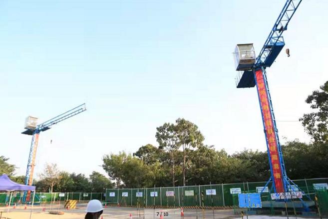 空中绝活大比拼！郑州市第七届职业技能竞赛塔吊司机大赛开幕