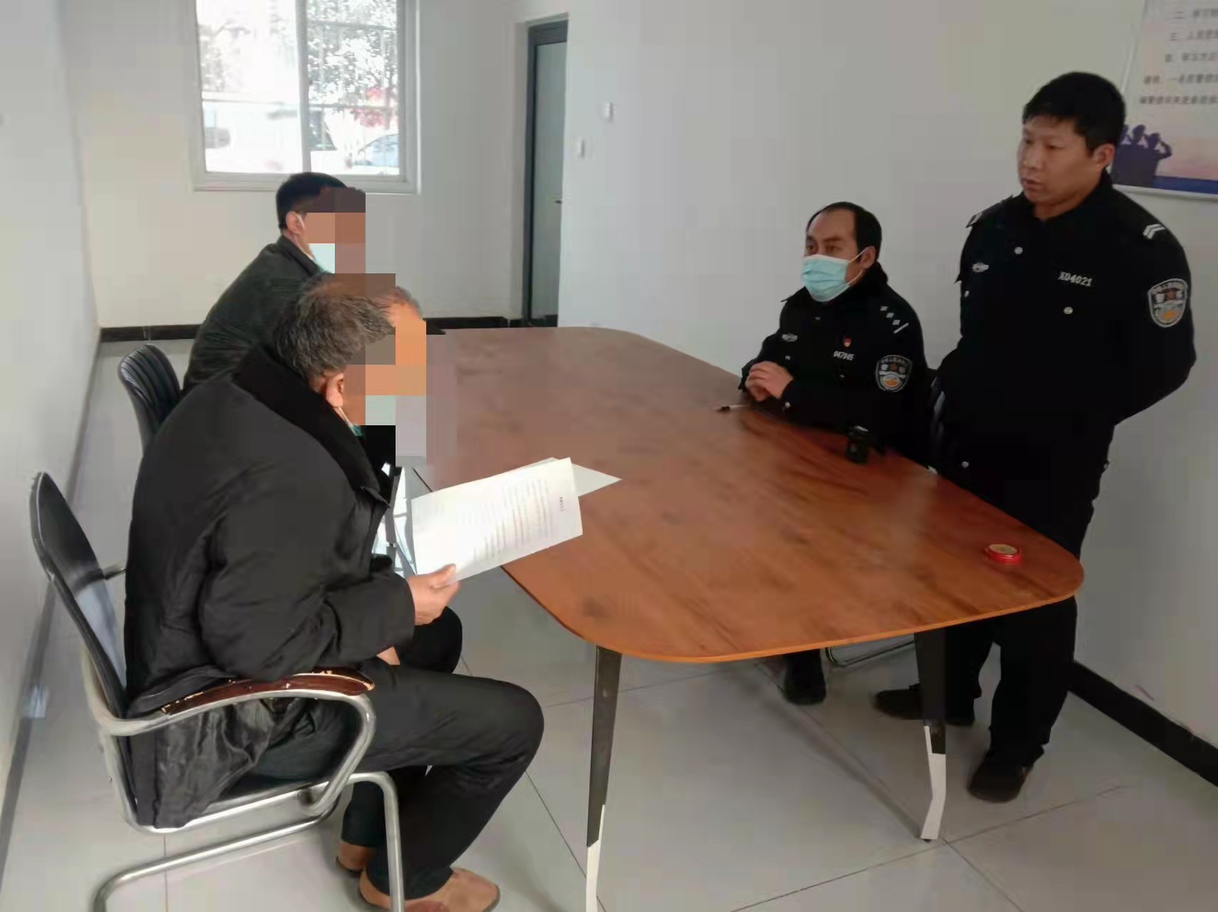 家庭纠纷引发治安案件鹤山民警成功调解助辖区稳定